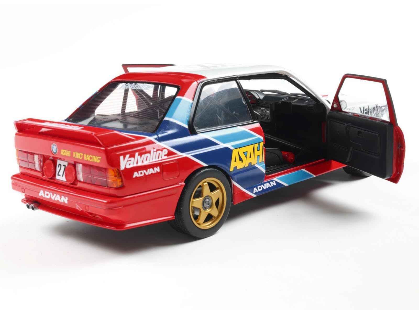 BMW E30 M3 #27 Atsushi Kawamoto - Anthony Reid "Japanese Touring Car Championship" (1986) "Competition" Series 1/18 Diecast Model Car by Solido Miniature Motors Default Title Default Title-