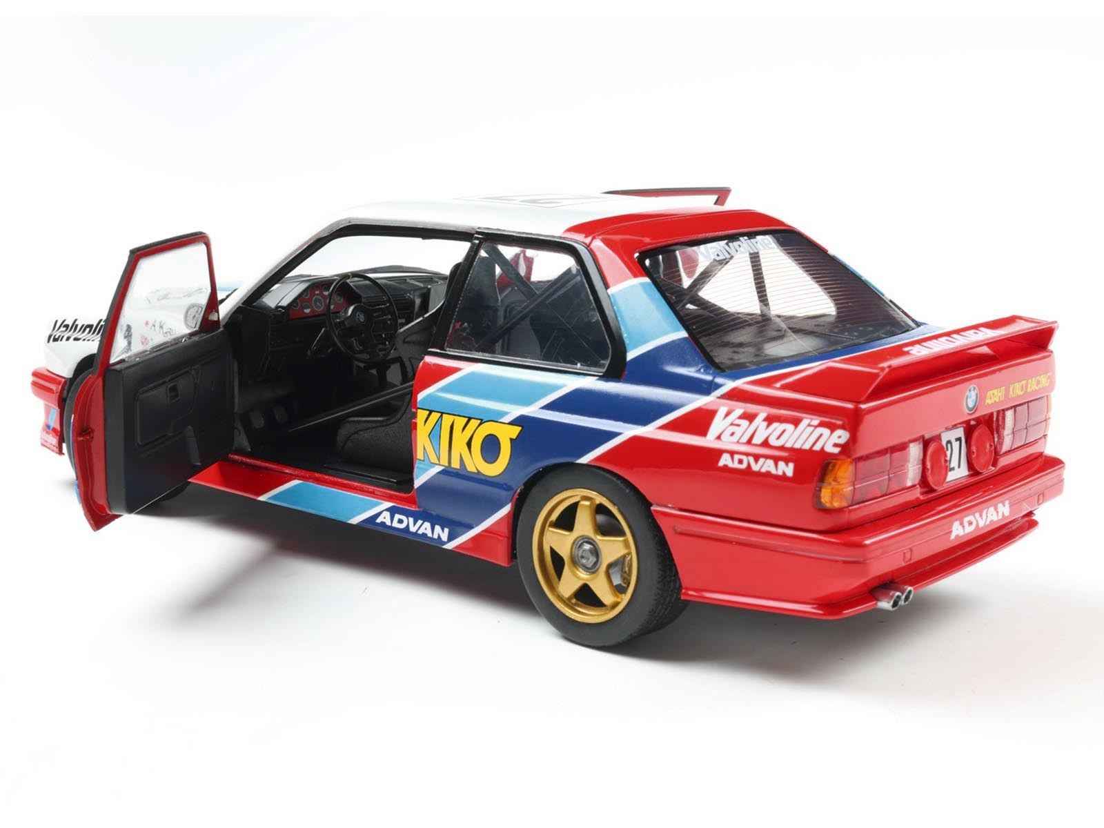 BMW E30 M3 #27 Atsushi Kawamoto - Anthony Reid "Japanese Touring Car Championship" (1986) "Competition" Series 1/18 Diecast Model Car by Solido Miniature Motors Default Title Default Title-