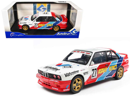 BMW E30 M3 #27 Atsushi Kawamoto - Anthony Reid "Japanese Touring Car Championship" (1986) "Competition" Series 1/18 Diecast Model Car by Solido Miniature Motors Default Title Default Title-