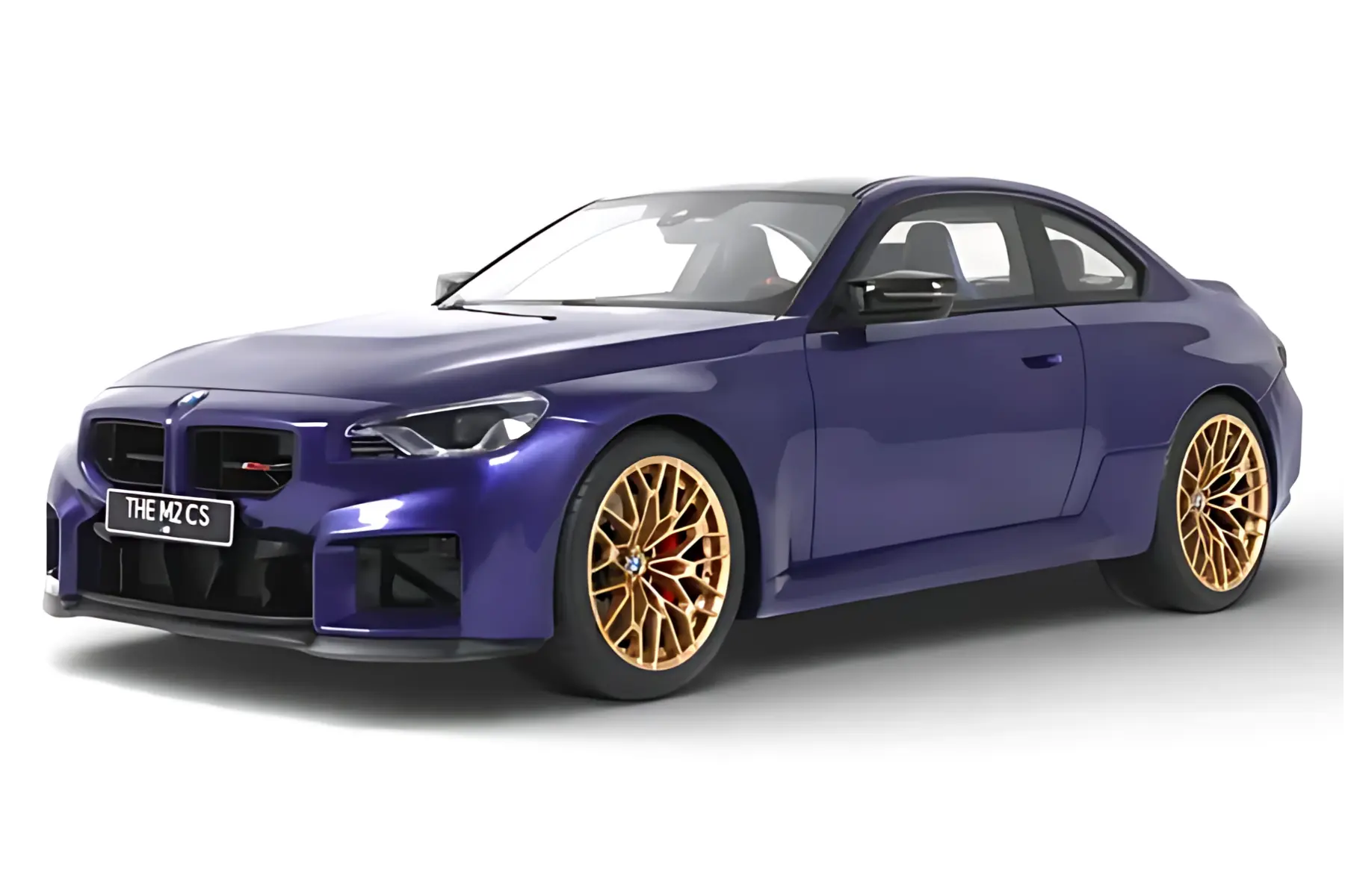 GT Spirit 2025 BMW M2 (G87) Coupe Individual Velvet Blue Metallic 1:18