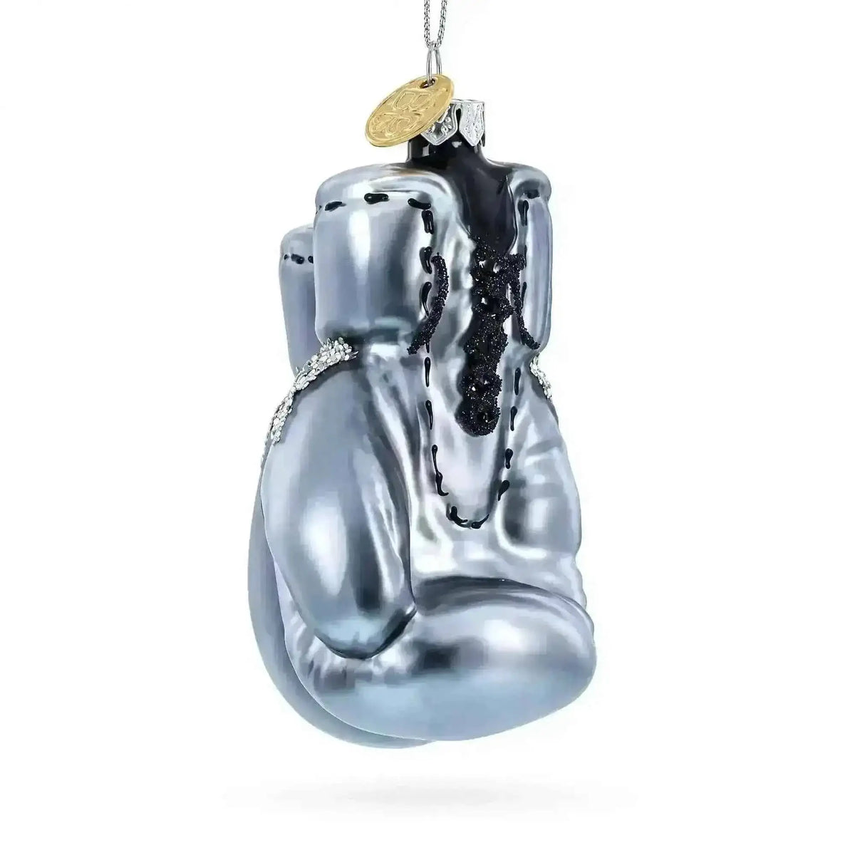 Boxing Gloves Glass Christmas Ornament Cartsfy Inc.