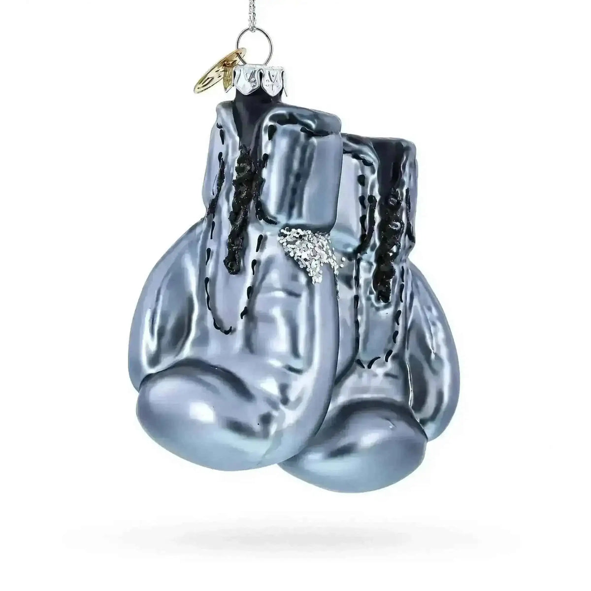 Boxing Gloves Glass Christmas Ornament Cartsfy Inc.