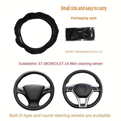 Breathable Comfortable Non-slip Mesh Steering Wheel Cover DailySale Black Gray Blue Black-Gray-Blue-Red-
