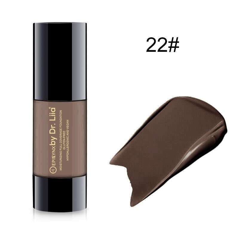 Breathable Full-Coverage Foundation – Dewy Finish, Hydrating, Vegan, Gluten-Free (SPF 15) Cartsfy Inc.