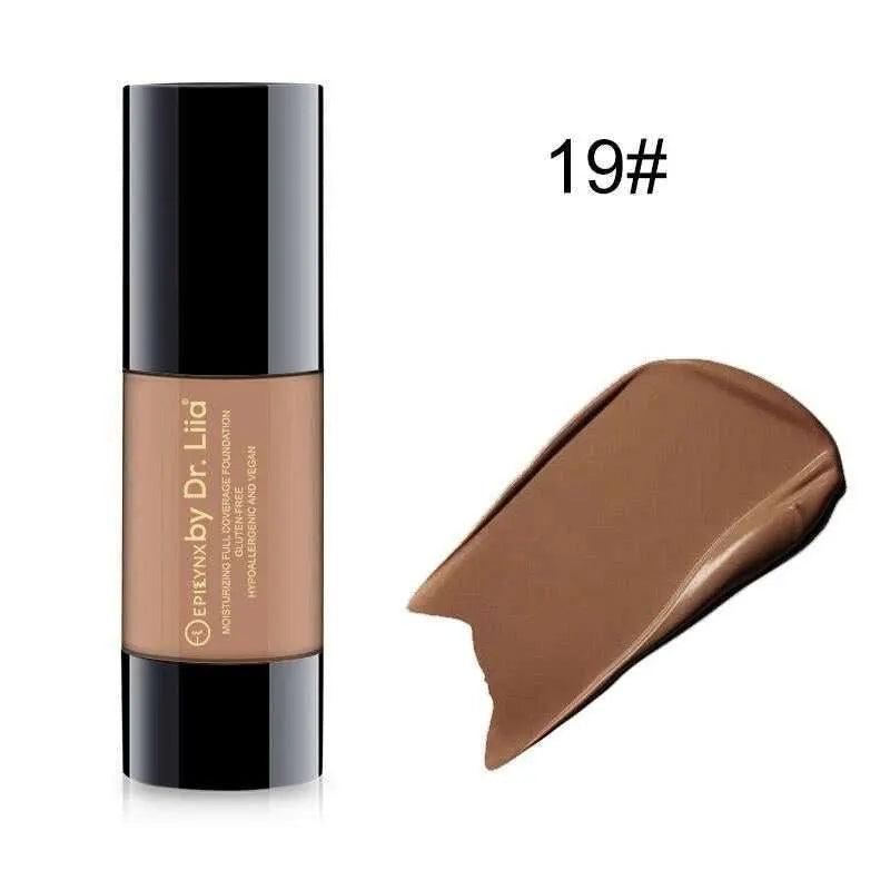 Breathable Full-Coverage Foundation – Dewy Finish, Hydrating, Vegan, Gluten-Free (SPF 15) Cartsfy Inc.