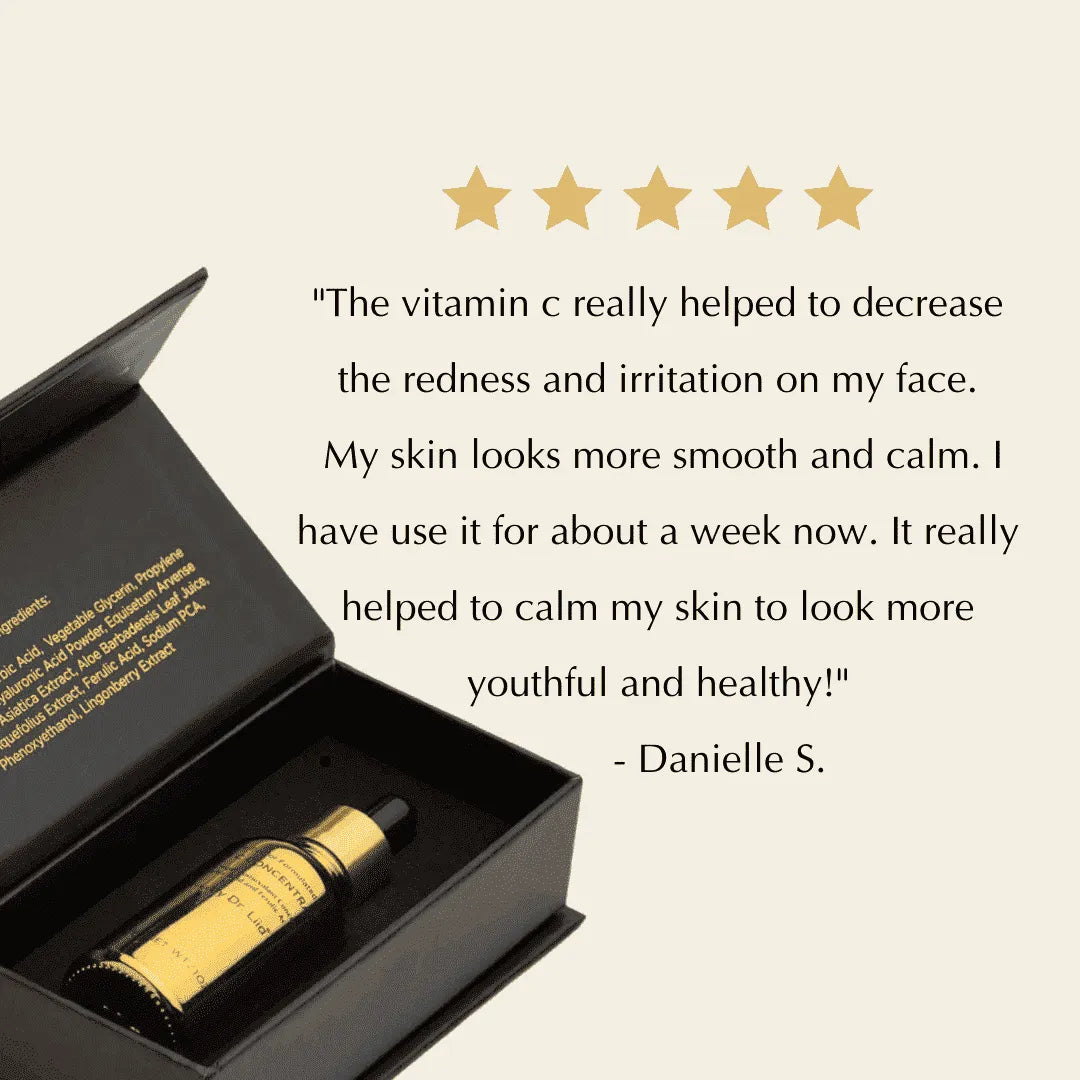 Brightening Vitamin C Glow Serum for Sensitive & Dry Skin – Vegan, Gluten-Free, Anti-Aging, Fragrance-Free Cartsfy Inc.