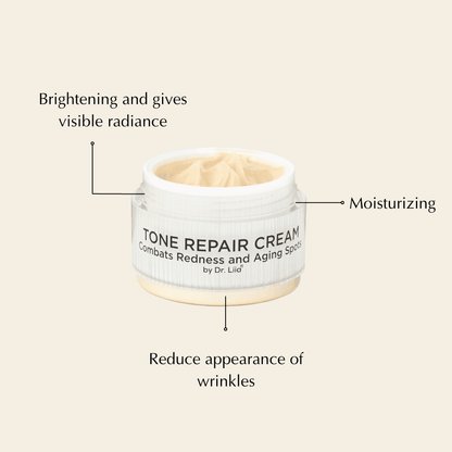 Brightening Vitamin C & Tone Repair Cream Set – Vegan, Gluten-Free Dark Spot & Hyperpigmentation Duo Cartsfy Inc.