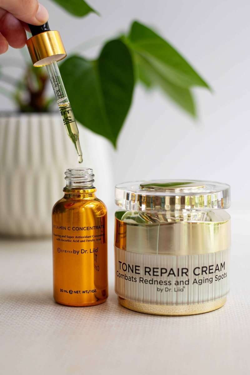 Brightening Vitamin C & Tone Repair Cream Set – Vegan, Gluten-Free Dark Spot & Hyperpigmentation Duo Cartsfy Inc.