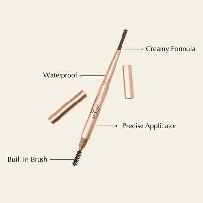 Brow-Defining Eyebrow Pencil – Precision, Blendable & Allergen-Friendly EpiLynx dark brown dark coffee dark grey dark brown-dark coffee-dark grey-black-