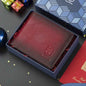 BULLCAPTAIN Men Genuine Leather Vintager RFID Blocking Anti - theft Wallet - Cartsfy Inc.