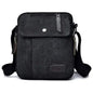 Canvas Travel Wallet Casual Messenger Bag DailySale Coffee Khaki Black Coffee-Khaki-Black-