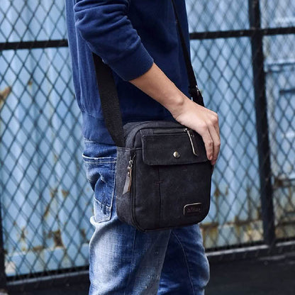 Canvas Travel Wallet Casual Messenger Bag Cartsfy Inc.
