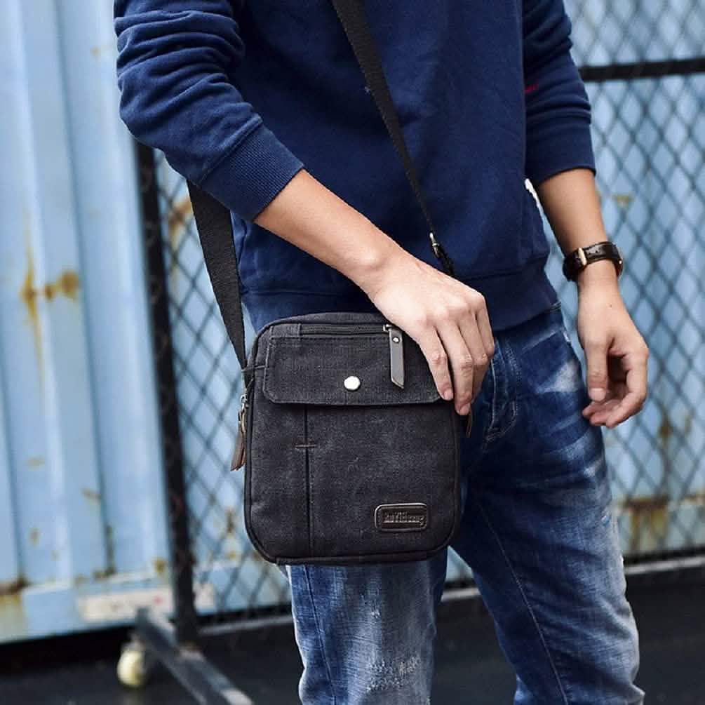 Canvas Travel Wallet Casual Messenger Bag Cartsfy Inc.