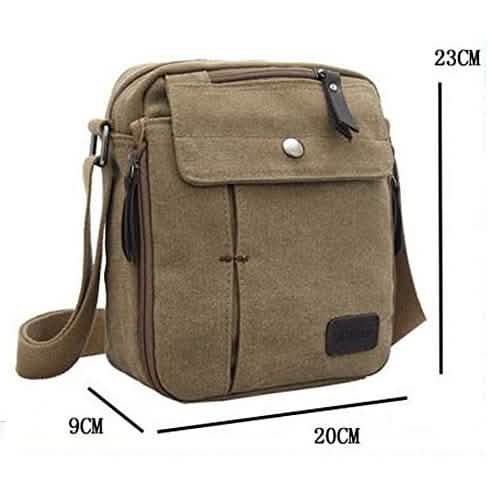 Canvas Travel Wallet Casual Messenger Bag Cartsfy Inc.