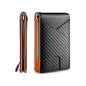 Carbon Fiber Rfid Men Wallets Bi - fold Vallet Billfold - Cartsfy Inc.