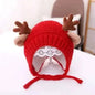 Cartoon Elk Baby Hat Winter Christmas Knitted Cartsfy Inc.