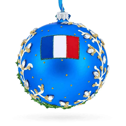 Castle Hill (Colline du Chateau), Nice, France Glass Ball Christmas Ornament Cartsfy Inc.