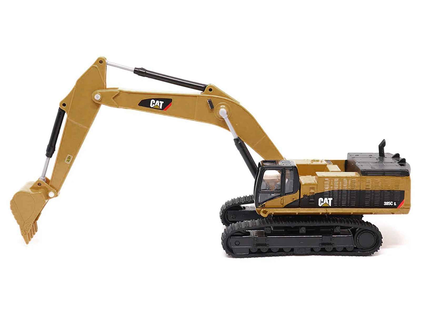 CAT Caterpillar 385C L Hydraulic Excavator Yellow 1/64 Diecast Model by Diecast Masters Miniature Motors Default Title Default Title-