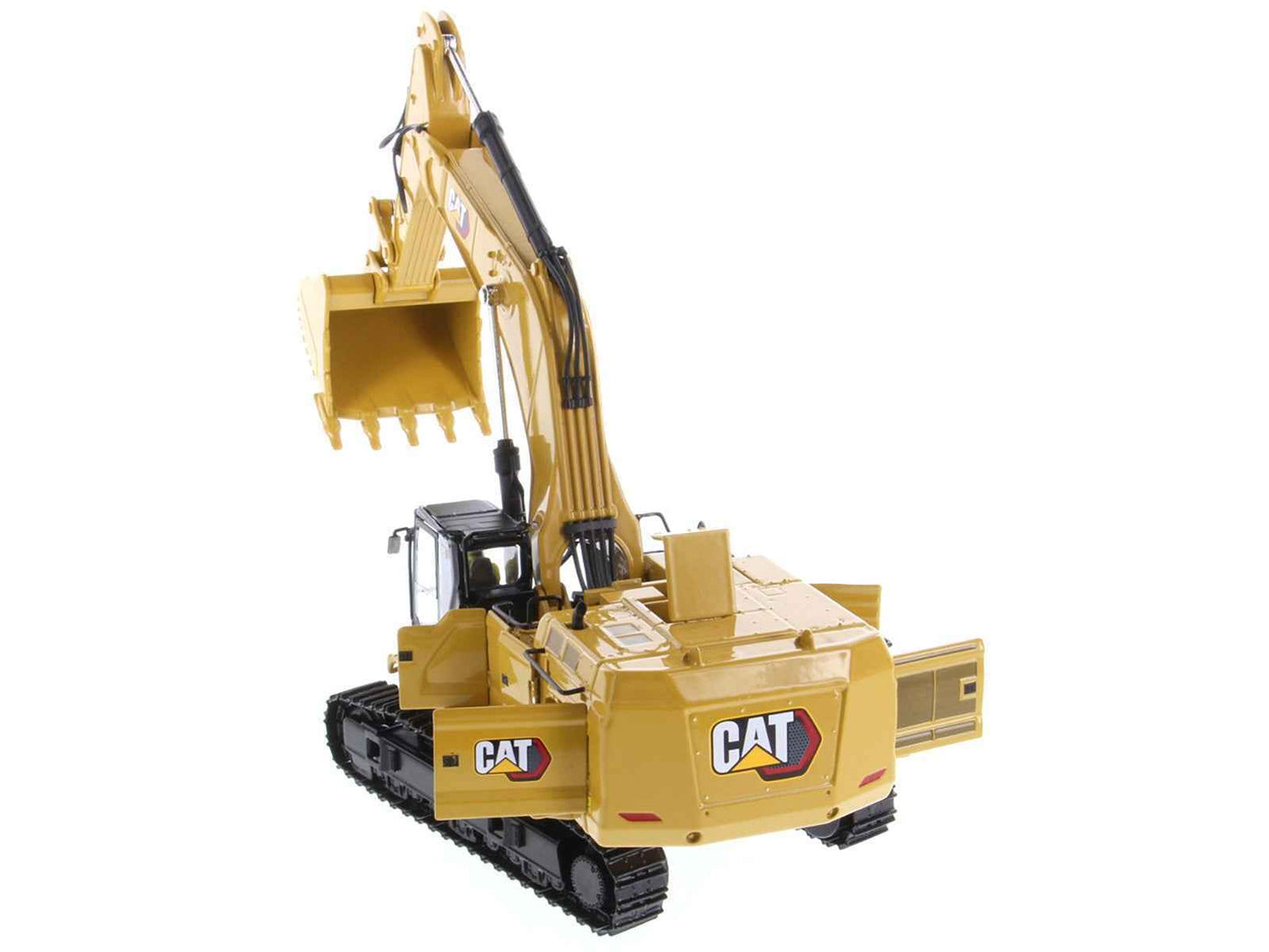 CAT Caterpillar 395 Next Generation Hydraulic Excavator "Mass Excavation Version" Yellow "High Line Series" 1/50 Diecast Model by Diecast Masters Miniature Motors Default Title Default Title-