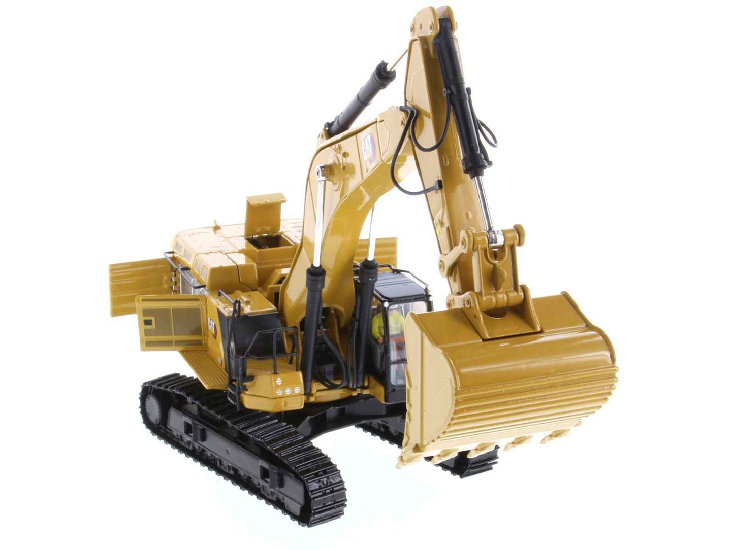 CAT Caterpillar 395 Next Generation Hydraulic Excavator "Mass Excavation Version" Yellow "High Line Series" 1/50 Diecast Model by Diecast Masters Miniature Motors Default Title Default Title-