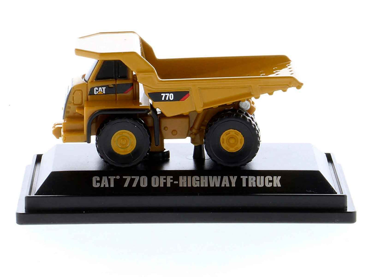 CAT Caterpillar 770 Off-Highway Truck Yellow "Micro-Constructor" Series Diecast Model by Diecast Masters Miniature Motors Default Title Default Title-