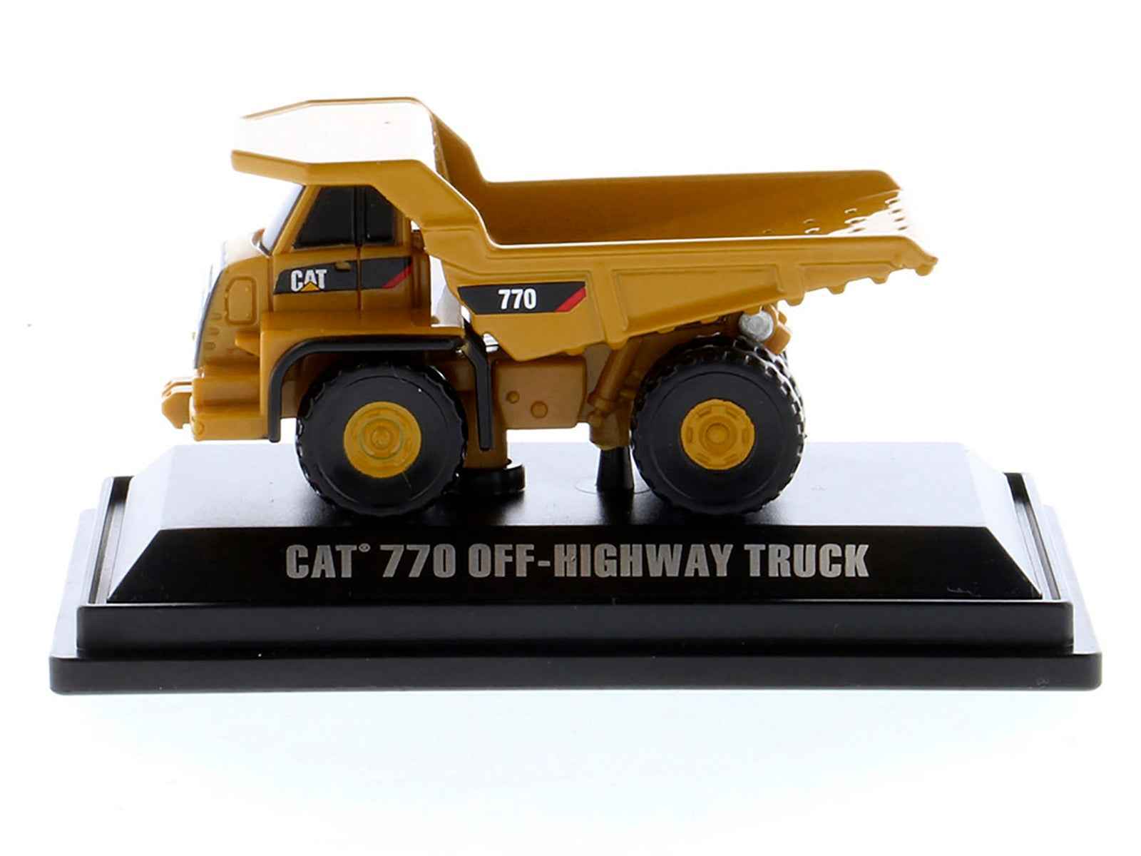 CAT Caterpillar 770 Off-Highway Truck Yellow "Micro-Constructor" Series Diecast Model by Diecast Masters Miniature Motors Default Title Default Title-