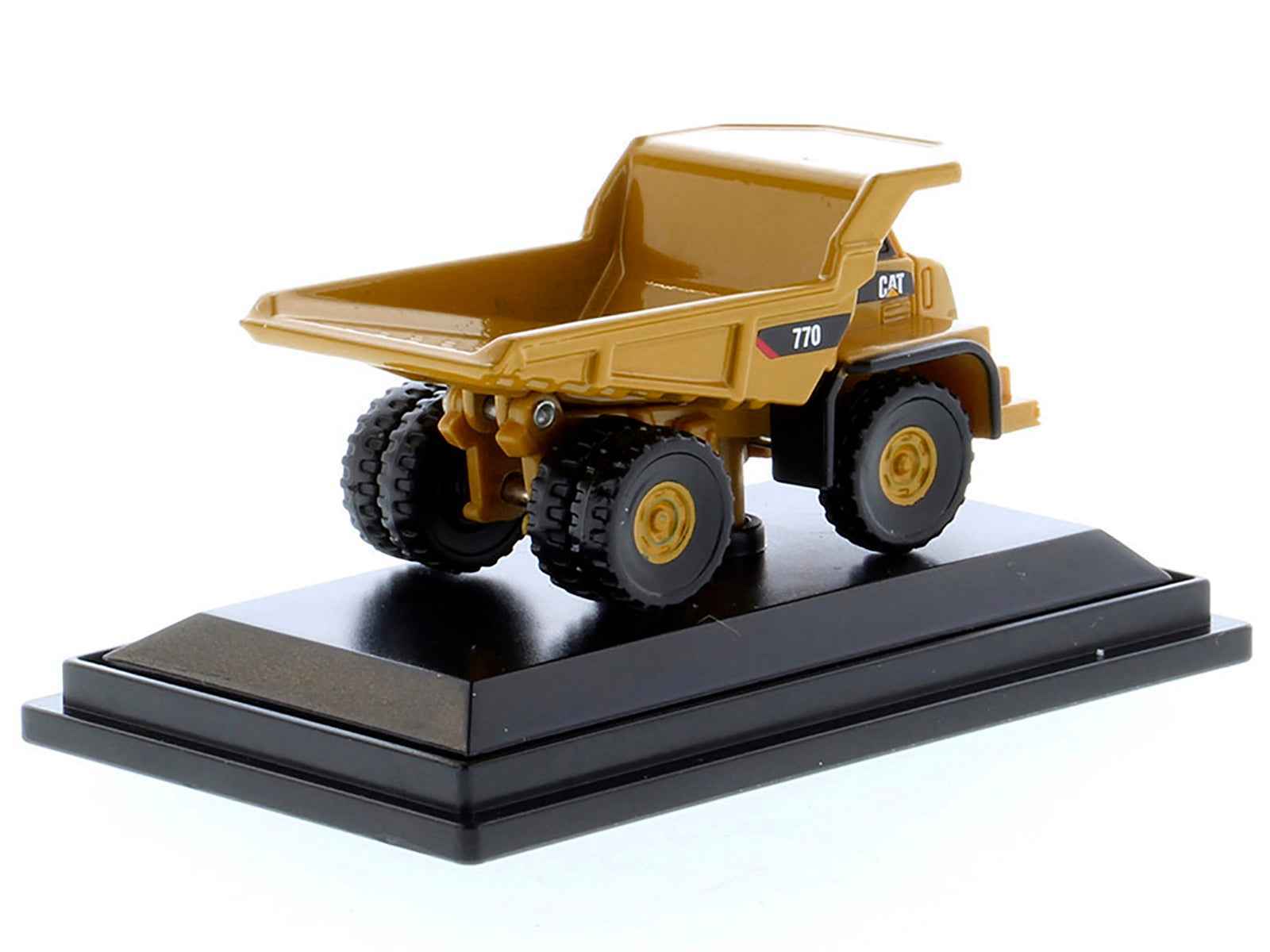 CAT Caterpillar 770 Off-Highway Truck Yellow "Micro-Constructor" Series Diecast Model by Diecast Masters Miniature Motors Default Title Default Title-