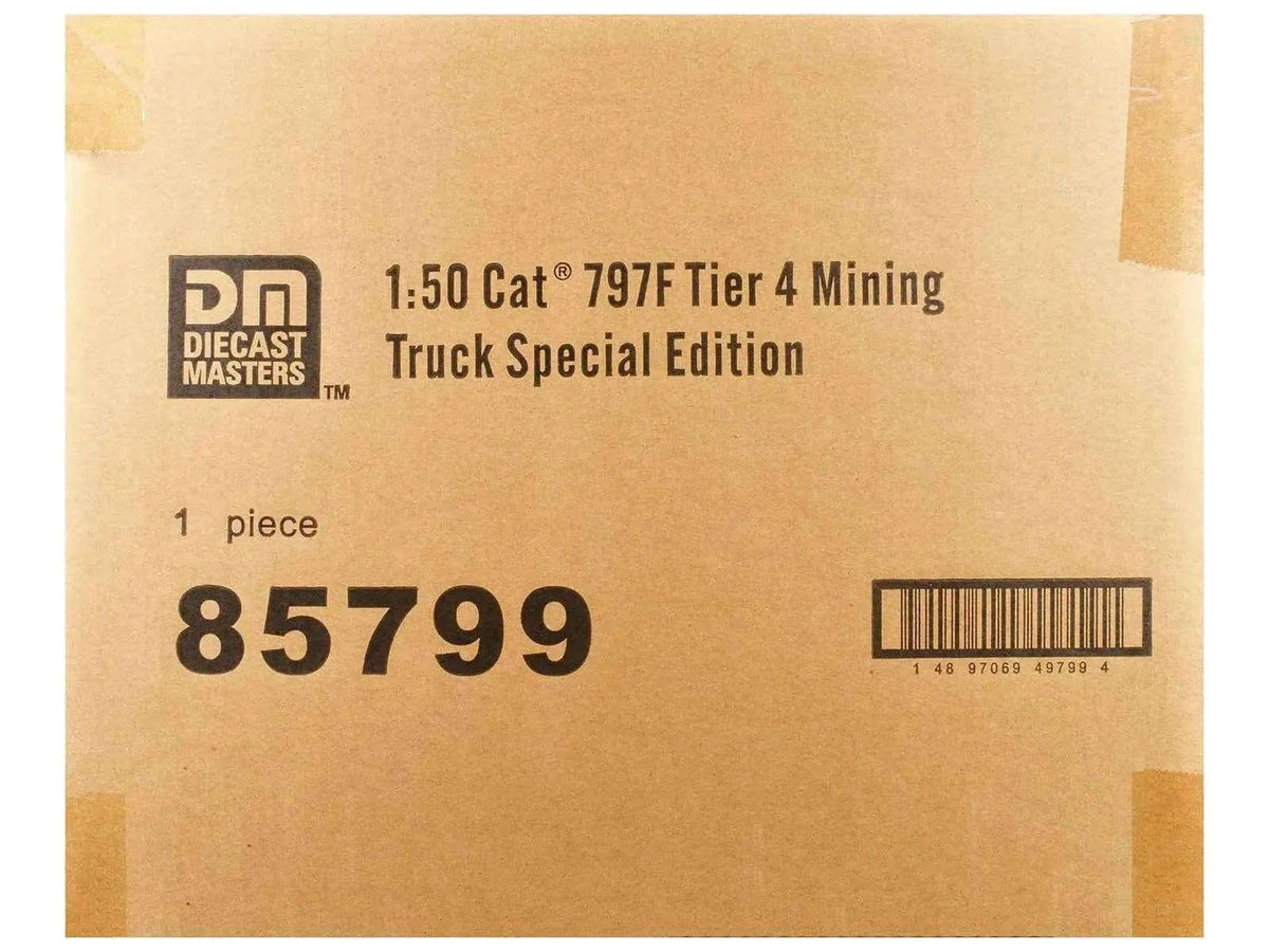 CAT Caterpillar 797F 4 Tier Mining Truck Copper Finish Special Edition "Commemorative" Series 1/50 Diecast Model by Diecast Masters Miniature Motors Default Title Default Title-
