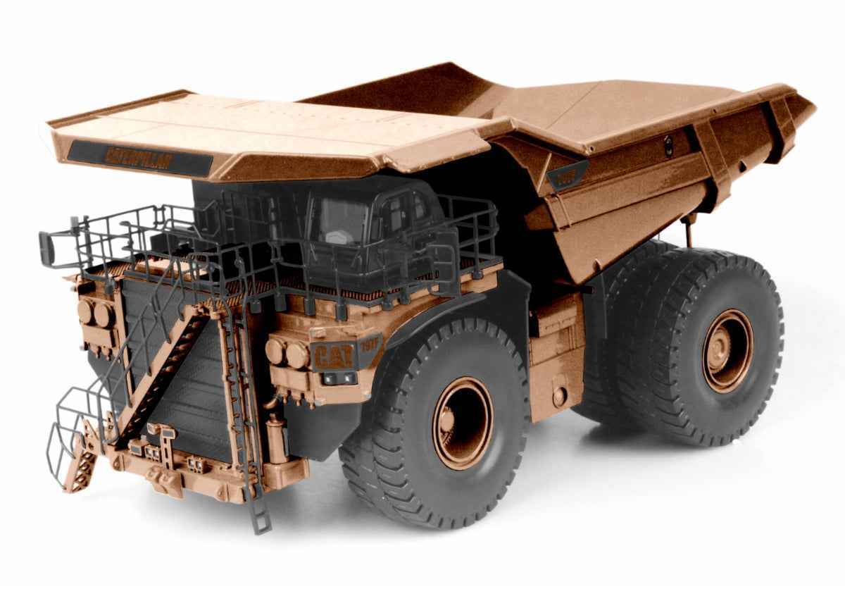 CAT Caterpillar 797F 4 Tier Mining Truck Copper Finish Special Edition "Commemorative" Series 1/50 Diecast Model by Diecast Masters Cartsfy Inc.