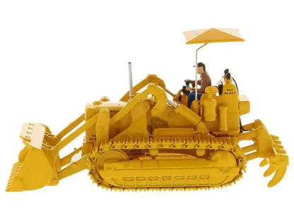 CAT Caterpillar 977D Traxcavator Yellow with Operator "Vintage Series" 1/50 Diecast Model by Diecast Masters Cartsfy Inc.