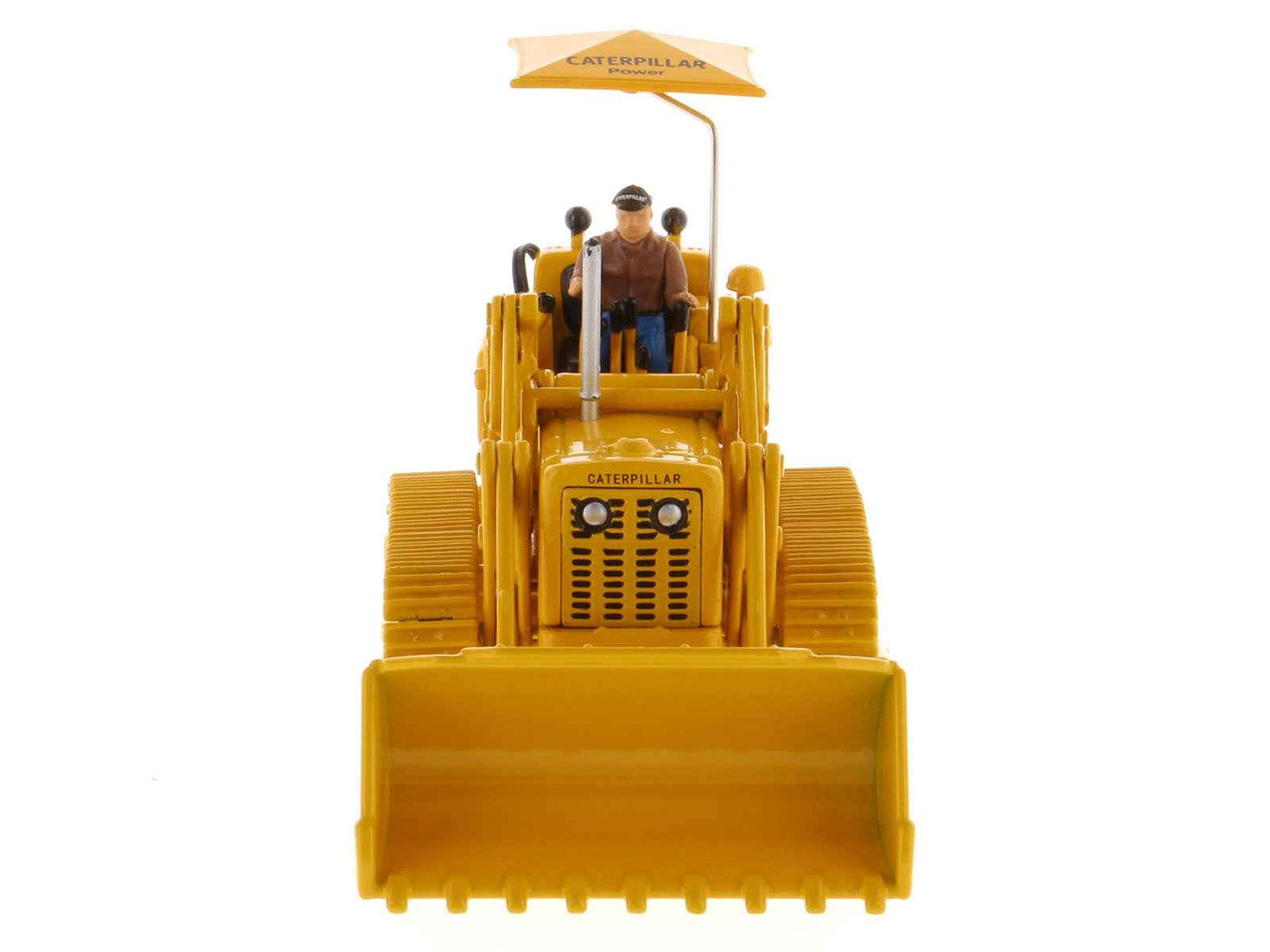 CAT Caterpillar 977D Traxcavator Yellow with Operator "Vintage Series" 1/50 Diecast Model by Diecast Masters Miniature Motors Default Title Default Title-