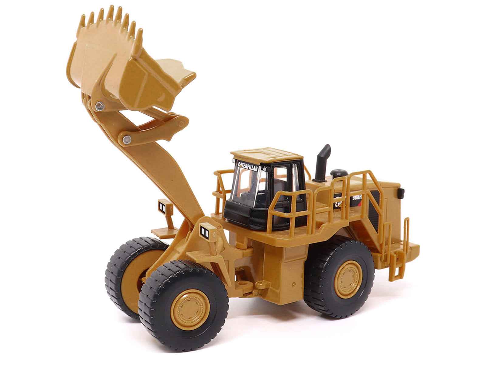 CAT Caterpillar 988H Wheel Loader Yellow 1/64 Diecast Model by Diecast Masters Miniature Motors Default Title Default Title-