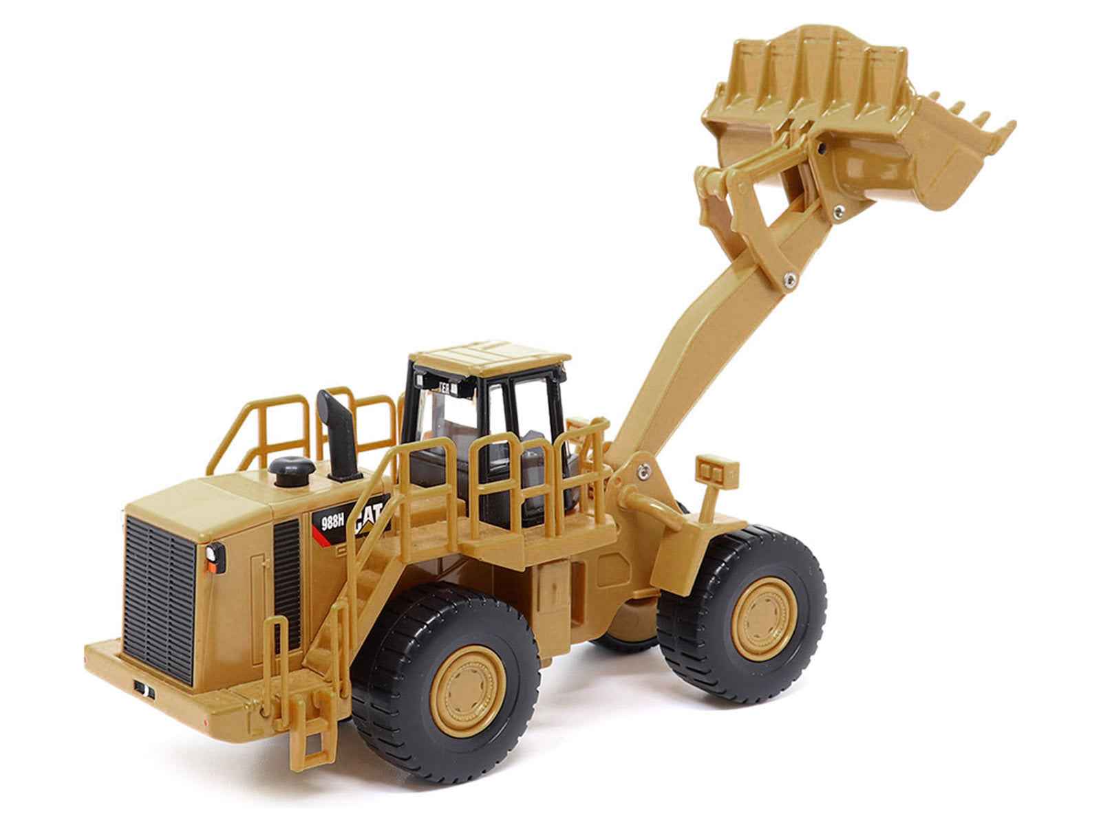 CAT Caterpillar 988H Wheel Loader Yellow 1/64 Diecast Model by Diecast Masters Miniature Motors Default Title Default Title-