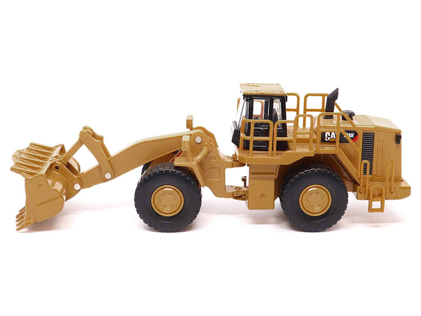 CAT Caterpillar 988H Wheel Loader Yellow 1/64 Diecast Model by Diecast Masters Miniature Motors Default Title Default Title-