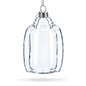Hoodie Clear Glass Christmas Ornament