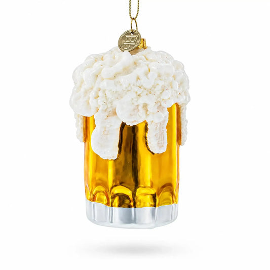 Beer Mug Glass Christmas Ornament BestPysanky Default Title Default Title-