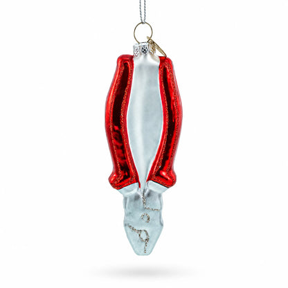 Pliers Glass Christmas Ornament