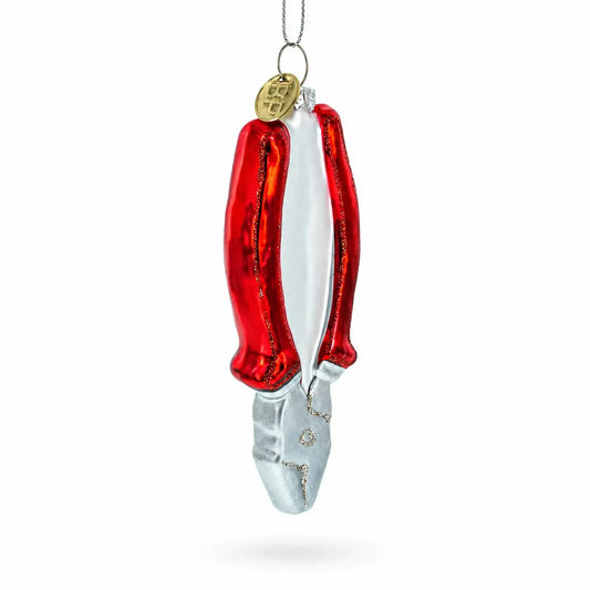Pliers Glass Christmas Ornament BestPysanky Default Title Default Title-