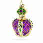Royal Crown Regal Glass Christmas Ornament