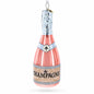 Pink Sparkling Wine Glass Christmas Ornament