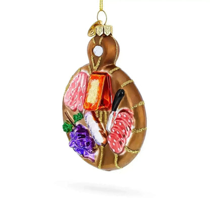 Charcuterie Board Glass Christmas Ornament Cartsfy Inc.