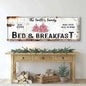 Christmas Bed & Breakfast Sign
