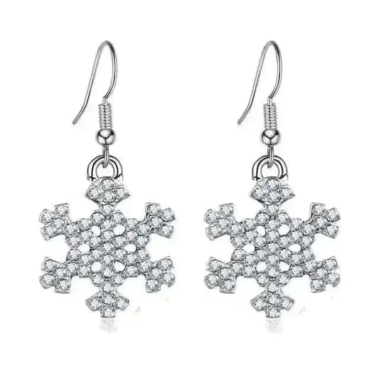 Christmas Ear Decor Hooks Creative Ladies Holiday Earrings Cartsfy Inc.