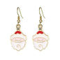 Christmas Ear Decor Hooks Creative Ladies Holiday Earrings Cartsfy Inc.