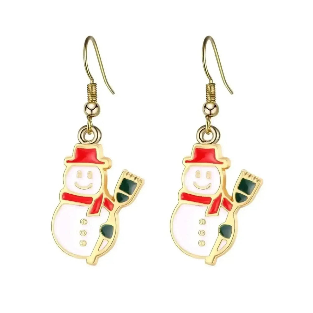 Christmas Ear Decor Hooks Creative Ladies Holiday Earrings Cartsfy Inc.