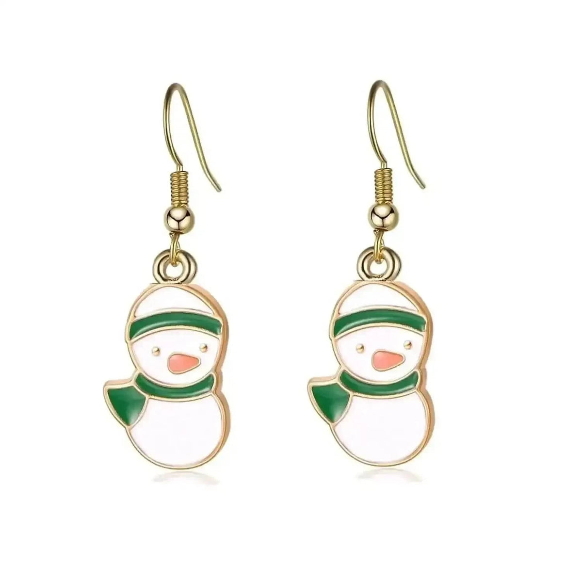 Christmas Ear Decor Hooks Creative Ladies Holiday Earrings Cartsfy Inc.