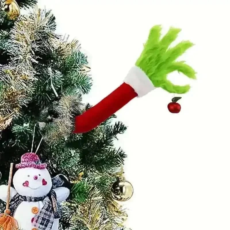 Christmas Poseable Bendable Grinch Furry Elf Decorations Cartsfy Inc.