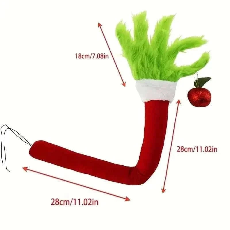 Christmas Poseable Bendable Grinch Furry Elf Decorations Cartsfy Inc.