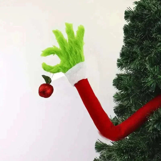 Christmas Poseable Bendable Grinch Furry Elf Decorations Cartsfy Inc.