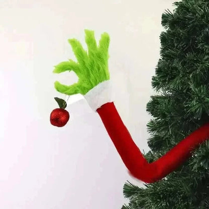 Christmas Poseable Bendable Grinch Furry Elf Decorations Cartsfy Inc.